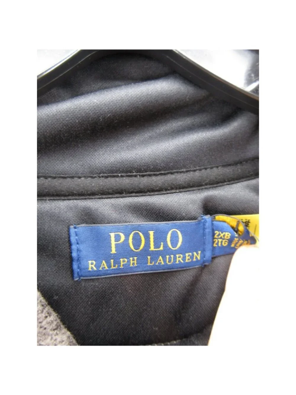 Polo Ralph Lauren Jacket 2XB Big Sweater Fleece Pony Heathered Full Zip
